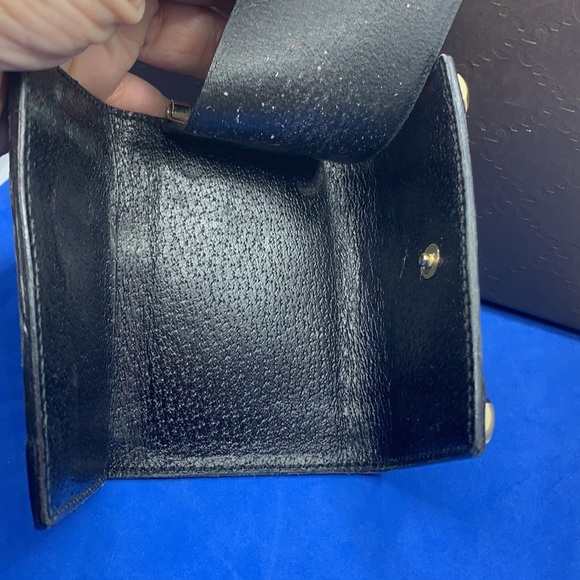 Gucci Vintage Black and Gold key holder wallet - Picture 7 of 7